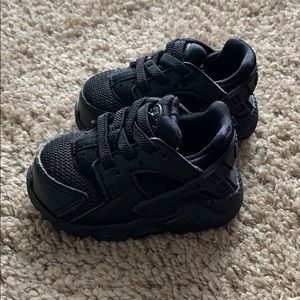 Baby Girl Black Huaraches